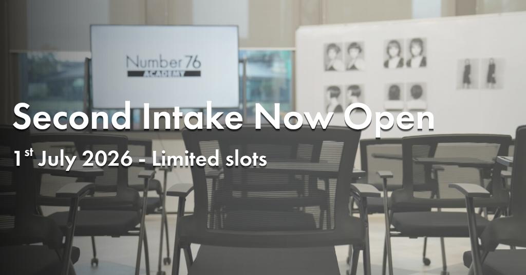 Second Intake Now Open