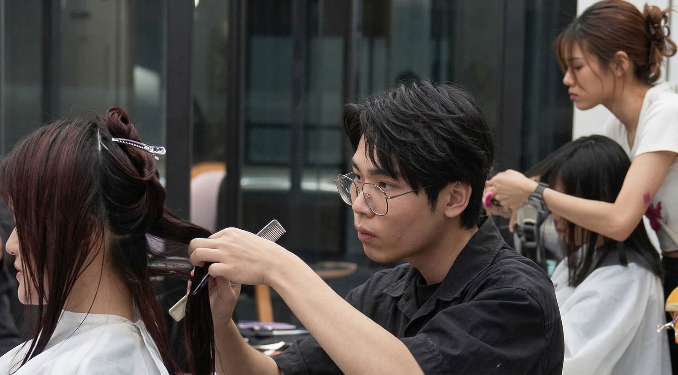 Number76 Academy Hair Model